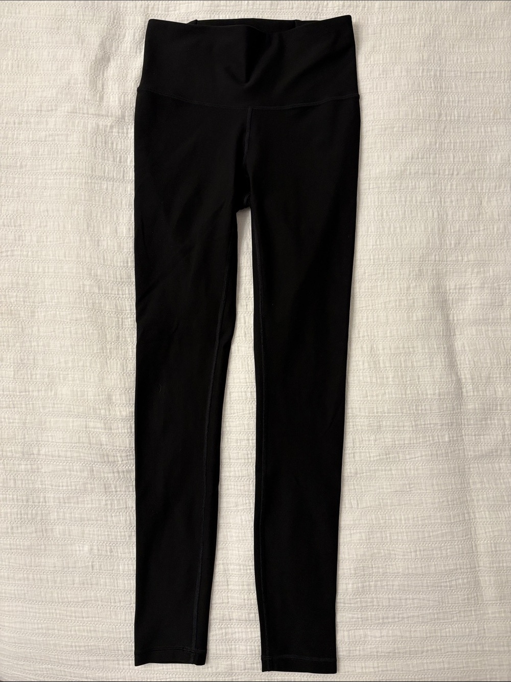EUC Lululemon Athletica Black High-Waisted with Perforated Detail Leggings